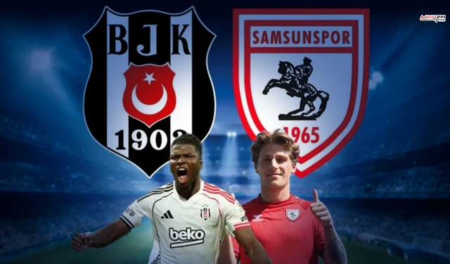 Beşiktaş Samsunspor Maçı İlk Yarısını Golsüz Beraberlikle Tamamladı