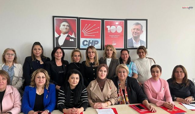 Kahramanmaraş’ta CHP’li kadınlardan “Şiddete mecbur değiliz” mesajı