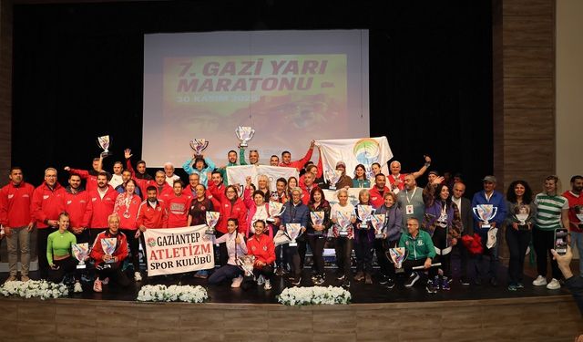 Gaziantep’te Gazi Maratonu’na Rekor İlgi