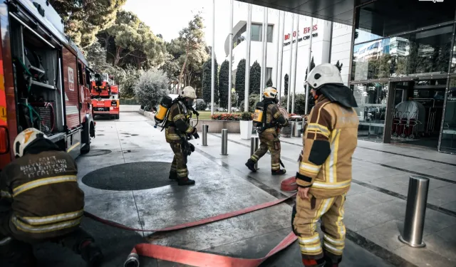Gerçeği aratmadı: Swissotel’deki yangın tatbikatı müşterileri şaşırttı