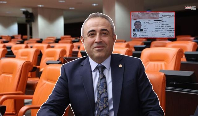 Kahramanmaraş Milletvekili Karatutlu ALES Sınavına Giremedi