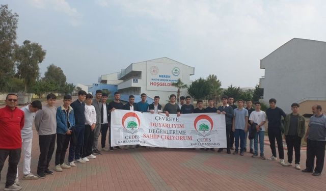 Kahramanmaraşlı Öğrenciler Mersin ÇEDES Kampında Buluştu