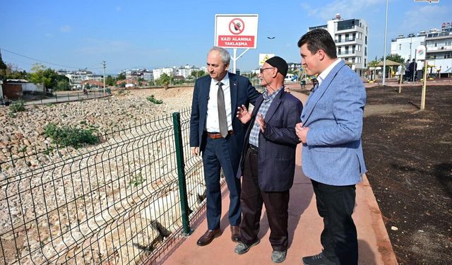 Kepez’de 5.661 metrekarelik yeni park hizmete girdi