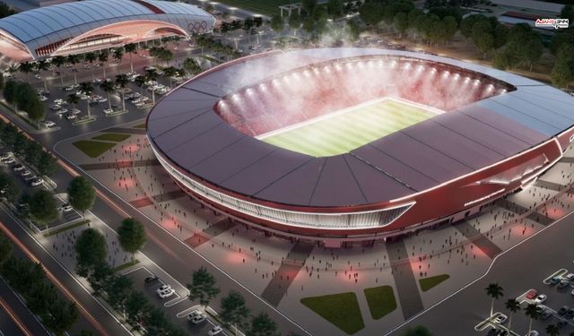 Kahramanmaraş'ın Yeni Stadyumu Yükselmeye Başladı