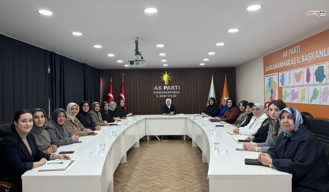 Kahramanmaraş'ta AK Parti Kadın Kollarından İstişare Toplantısı