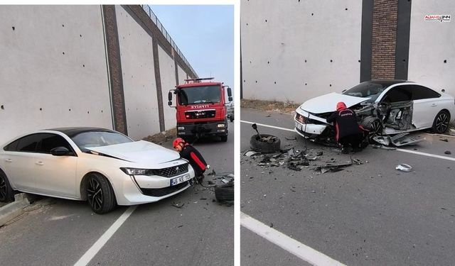 Kahramanmaraş'ta Trafik Kazasında 2 Kişi Yaralandı