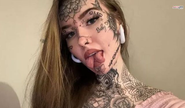 Dilini İkiye Ayırdı Tüm Vücudunu Dövmeyle Kaplattırdı Sıradaki Hedefi İse..