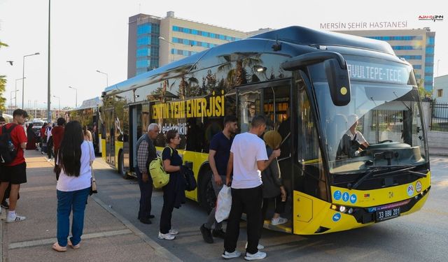 Toplu Taşımada Yeşil Adım: Mersin'de Elektrikli Otobüs Sayısı Arttı