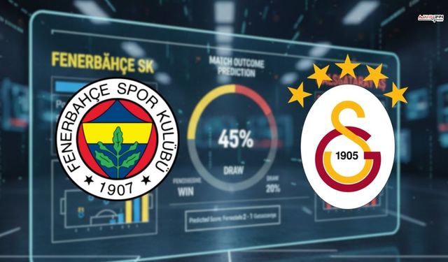 Fenerbahçe Galatasaray Derbisine Yapay Zeka Tahmini