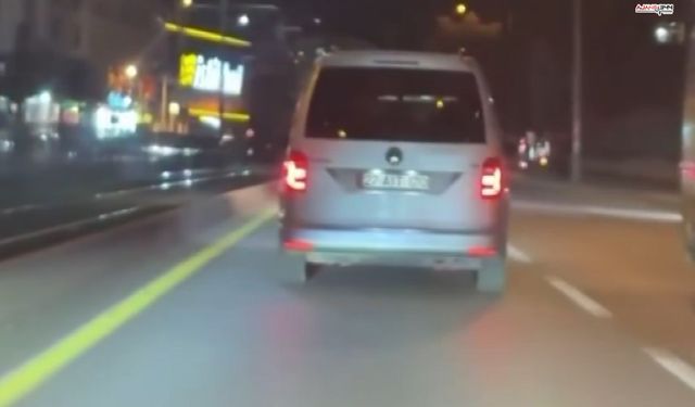 Gaziantep’te Trafikte Tehlike Saçtı, Cezadan Kaçamadı