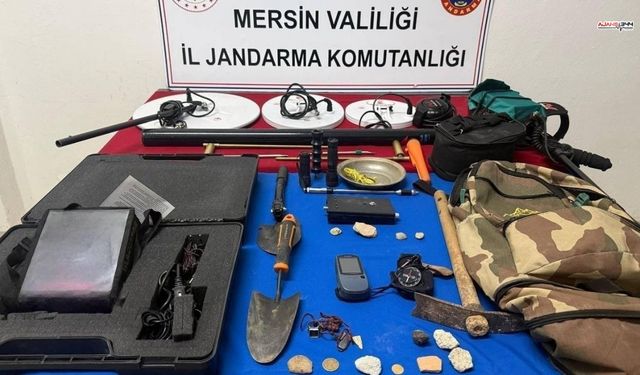 Kaçak Kazı Yapan 3 Şahıs Suçüstü Yakalandı