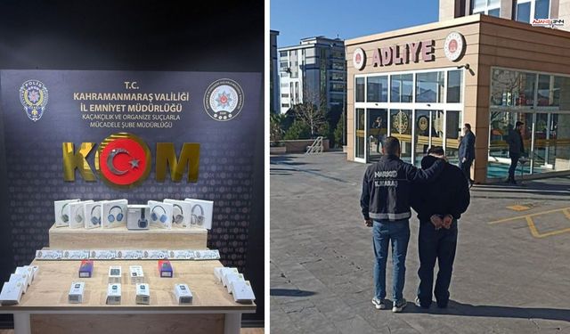 Kahramanmaraş'ta Narkotik ve Kaçak Emtia Operasyonunda İki Şahıs Yakalandı