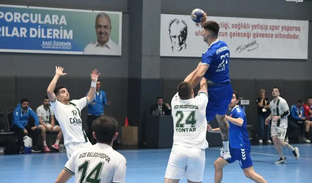 Nilüfer Belediyespor hentbolda Rize’yi farklı geçti