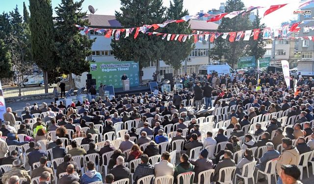 Mersin'de 100 üreticiye süt soğutma tankı dağıtımı yapıldı