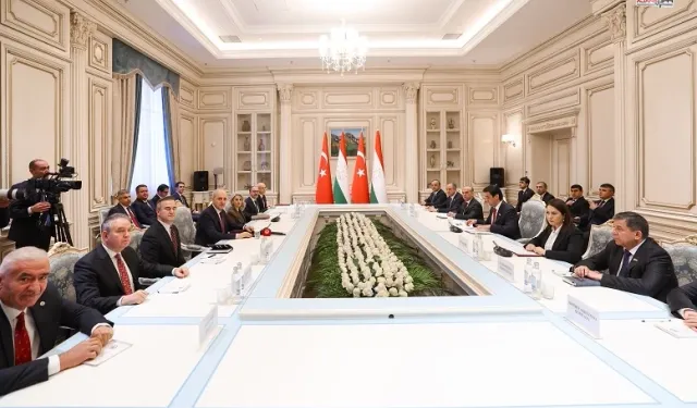 TBMM Başkanı Numan Kurtulmuş, Tacikistanlı Mevkidaşıyla Görüştü