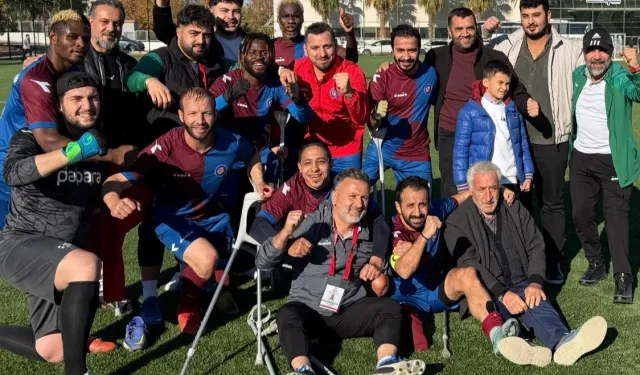 Trabzon Ampute Futbol Takımı, namağlup liderliğini sürdürüyor