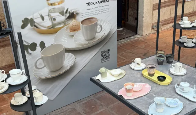 UNESCO tescilinin 10. yılında Kütahya Porselen, kahveseverlerle buluştu