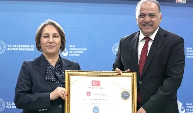 Adalet Bakanlığı'na dijital dönüşüm ödülü