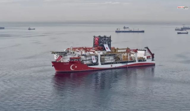 Yıldırım Sondaj Gemisi Karadeniz’de Göreve Başladı