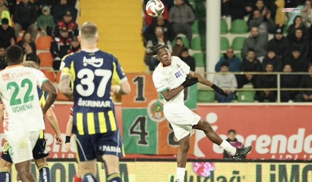 Fenerbahçe Alanya’da geri döndü : 2-3