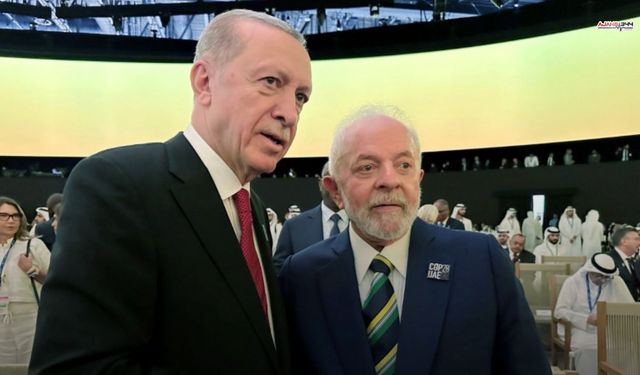Cumhurbaşkanı Erdoğan Lula ile Görüştü