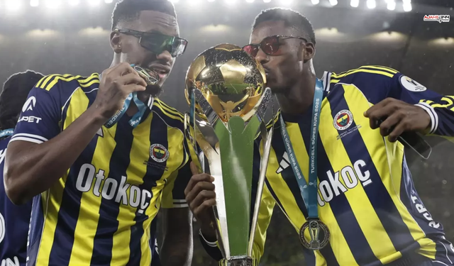 Fenerbahçe Süper Kupa Şampiyonlarına 75 Milyon TL Prim