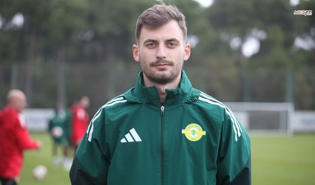 Eroksporlu Eray Korkmaz'ın iddialı hedefleri açıkladı