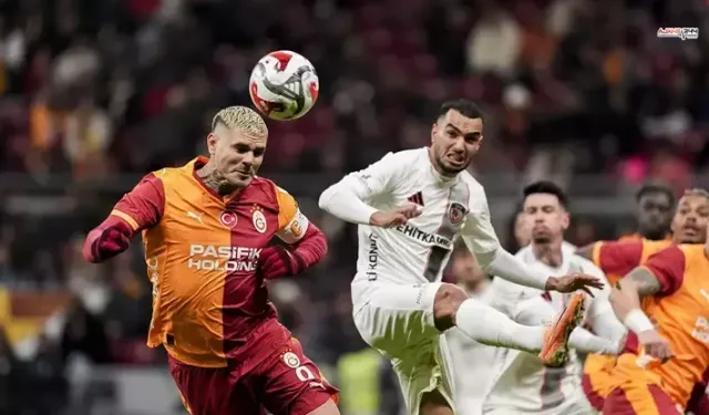 Galatasaray evinde 1-1 berabere kaldı