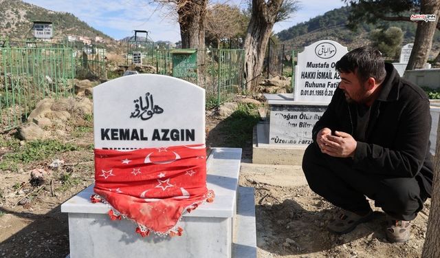 Düğünde kaybettiği oğlu için kabre giden babadan yürek burkan sözler