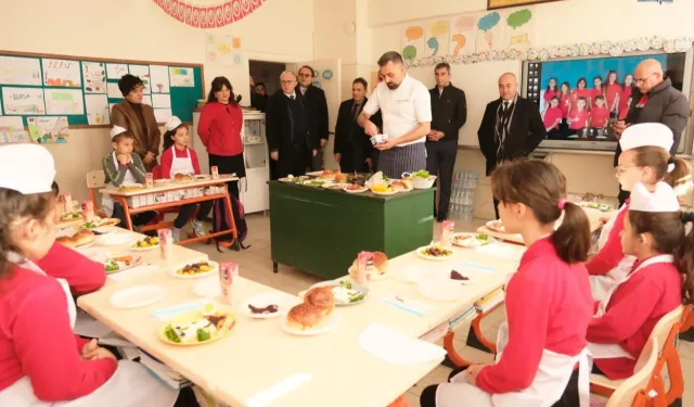 Minik Şefler Zeytinle Buluştu