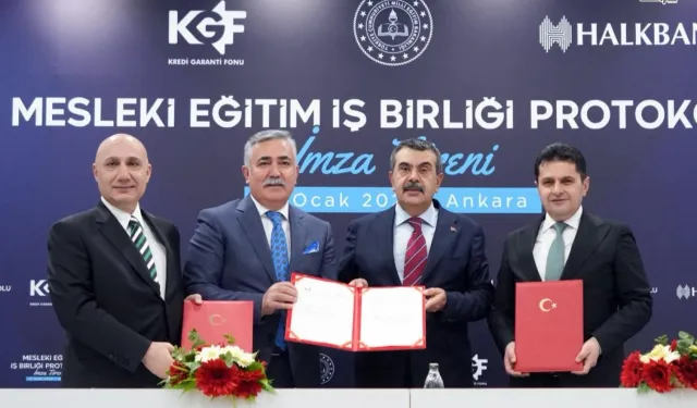 Mesleki eğitimde girişimcilik hamlesi: 3,7 milyar TL’lik destek protokolü imzalandı