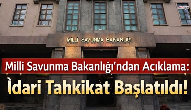 Sınırda Bayrak Krizi: MSB’den Tahkikat Kararı
