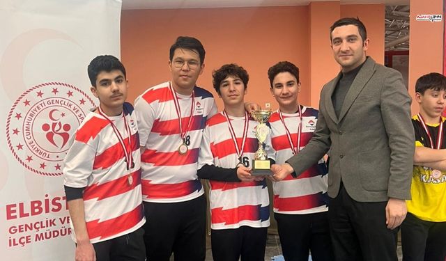 Elbistan’da Okul Sporları Dart Turnuvası Sona Erdi