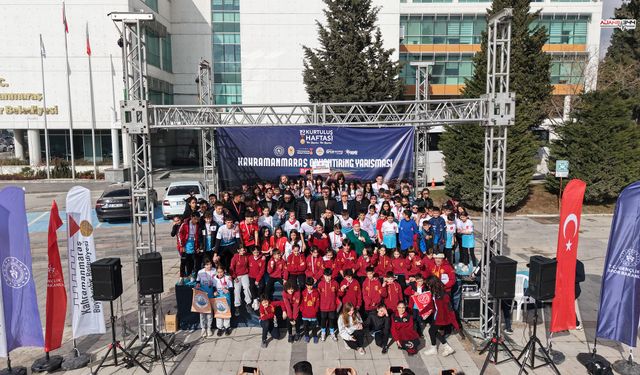 14 şehirden 715 sporcu Kahramanmaraş’ta oryantiring yarıştı