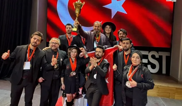 Türk Kuaför Milli Takımı, Rusya'da Avrupa Şampiyonu 0ldu!