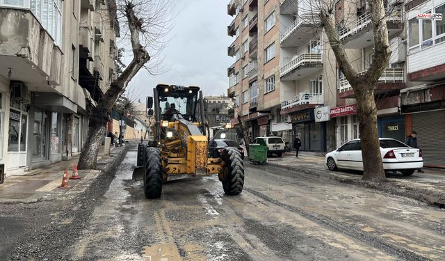 Kahramanmaraş’ta yağmur sonrası yollar hızlıca onarılıyor