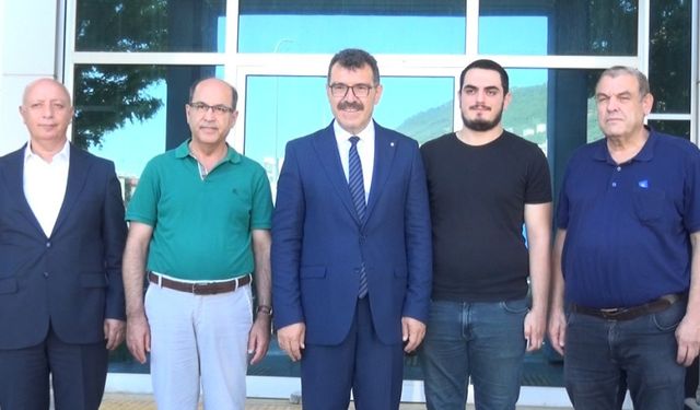 TÜBİTAK Başkanı Prof. Dr. Hasan MANDAL KSÜ Teknokent ’i Ziyaret Etti