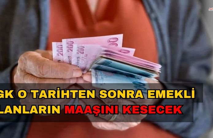 SGK O Tarihten Sonra Emekli Olanların Maaşını Kesecek