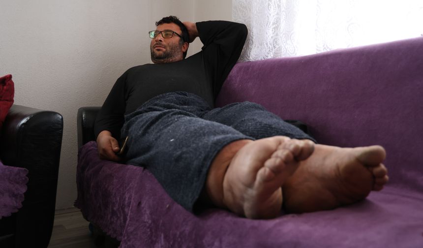 Bacakları 80 santimetre çapına ulaştı, hastalığın tedavisi yok