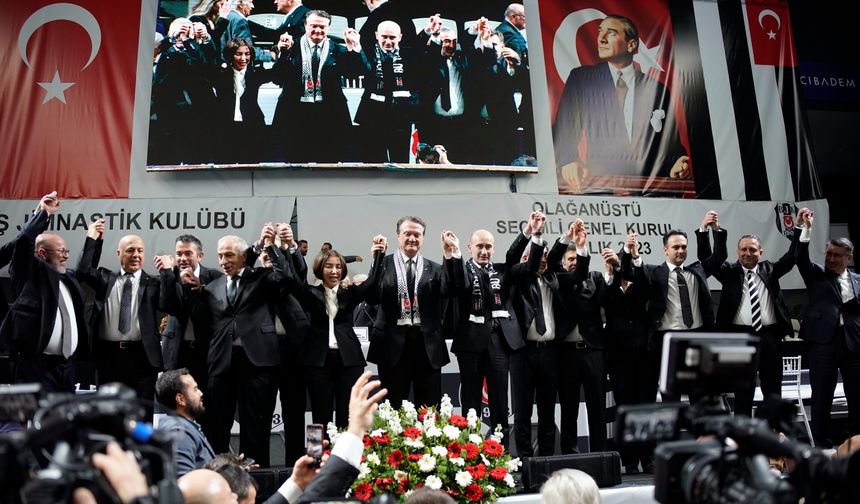 Beşiktaş’ın 35. başkanı Hasan Arat oldu