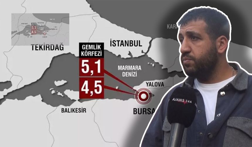 Jeofizik Mühendisi Mehmet Uysal, Bursa’daki depremi yorumladı