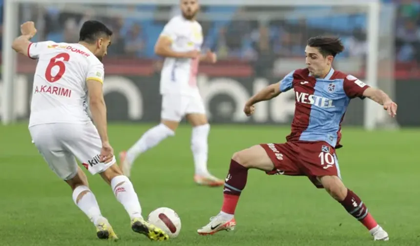 Trabzonspor 0-1 Kayserispor maçı geniş özet (ANLATIM)