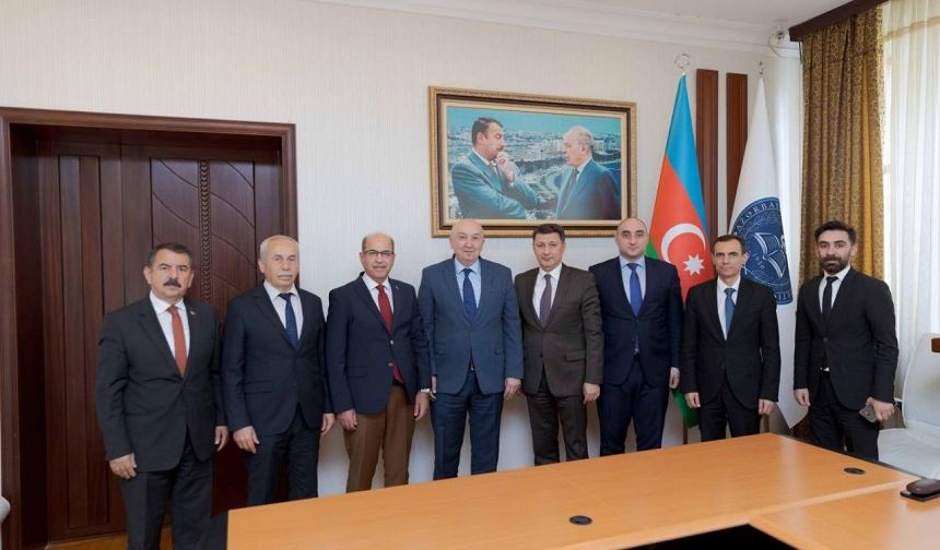 KSÜ Heyeti Azerbaycan Tıp Üniversitesi'nde Ağırlanıyor