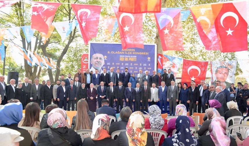 Andırın AK Parti İlçe Kongresi Yapıldı