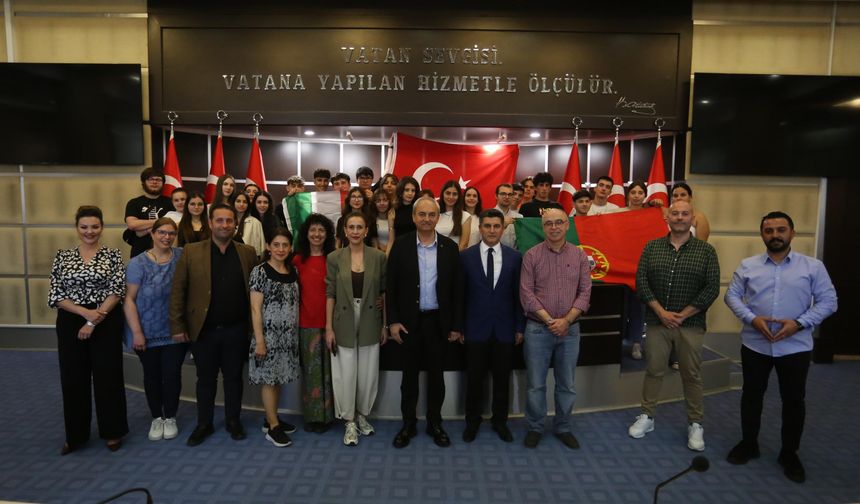 Kocagöz, Erasmus Öğrencilerini Ağırladı