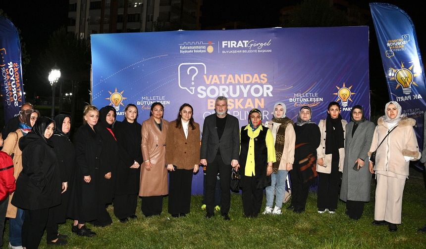 Başkan Görgel, Vatandaş Sorularını Yanıtladı