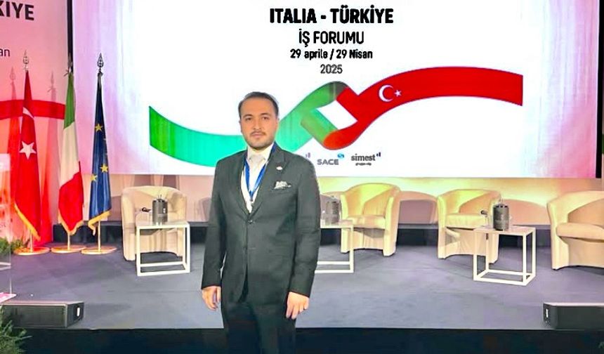 Aykut Balcıoğlu, Türkiye-İtalya İş Forumu’nda Türk Heyetinde Yer Aldı