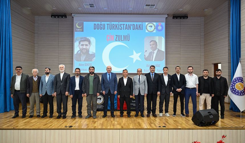KSÜ’de “Doğu Türkistan Söyleşisi” Düzenlendi