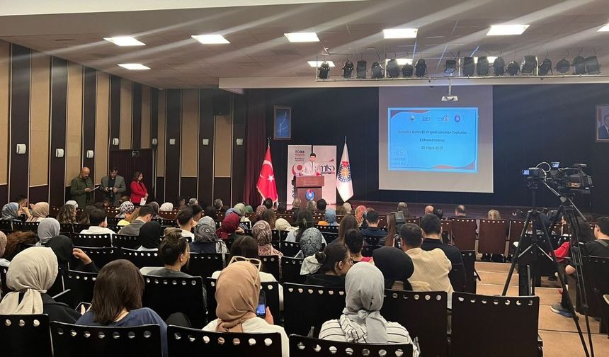 Kahramanmaraş’ta “Sanayide Kadın Eli” Lansman Toplantısı Gerçekleştirildi