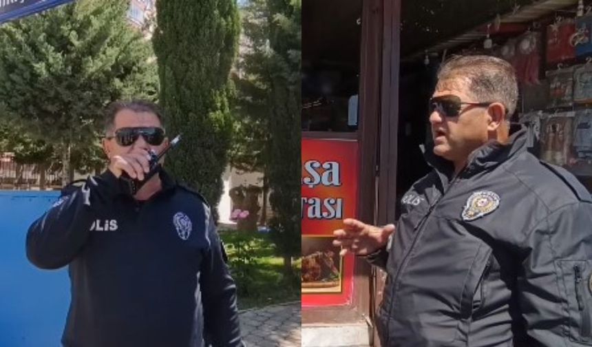 Kahramanmaraş’ta Emekli Olan Polis Memurundan Telsizden Duygulandıran Veda